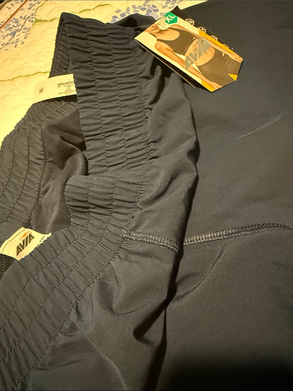 Avia Black High-Waist Performance Leggings